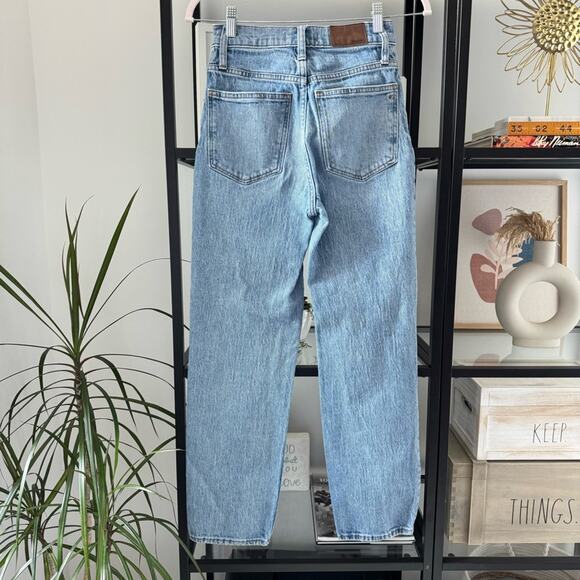 Madewell The Perfect Vintage Straight Jeans in Reinhart Wash Women’s Size 23 - Picture 4 of 13